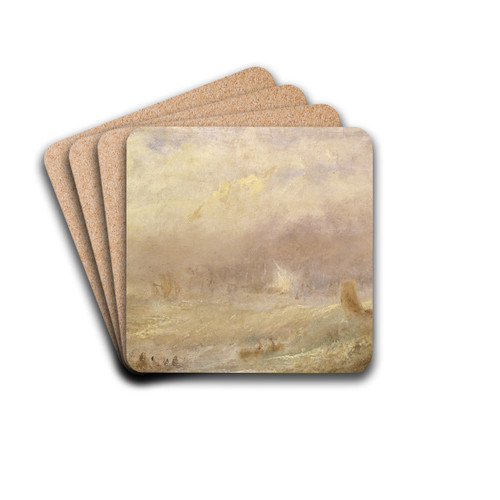 A View of Deal by Joseph Mallord William Turner Drink Coasters - set of 4