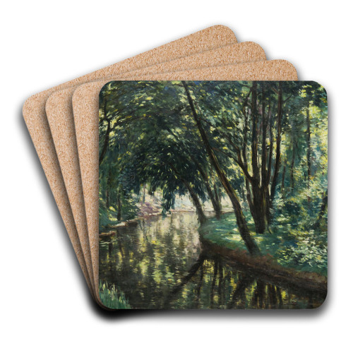 A Forest Still Life by Antonn Hudeek Art Drink Coaster set