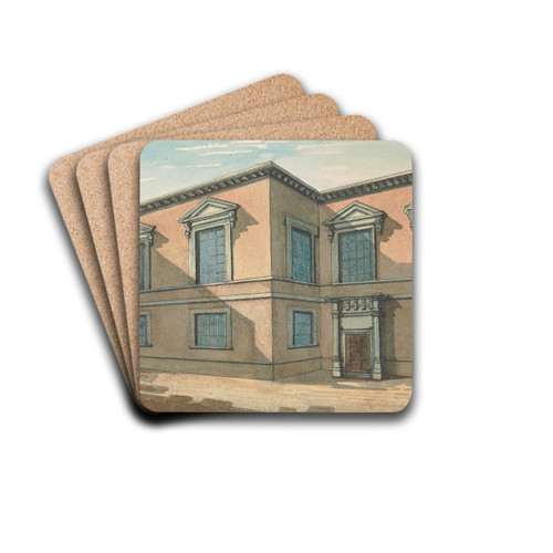 Joiner's Hall by Samuel Ireland Drink Coasters - set of 4