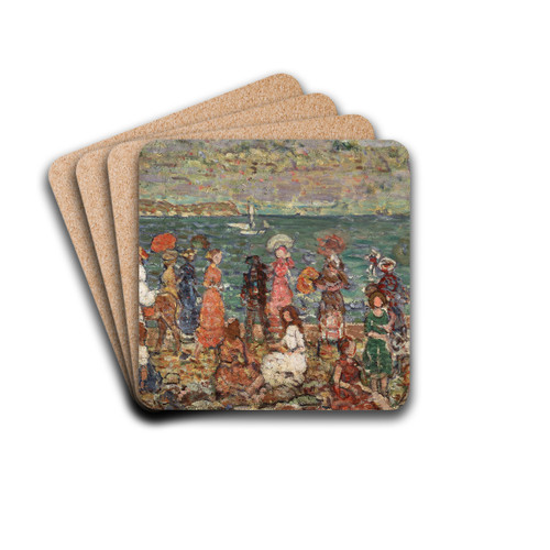 Seashore by Maurice Prendergast Drink Coasters - set of 4