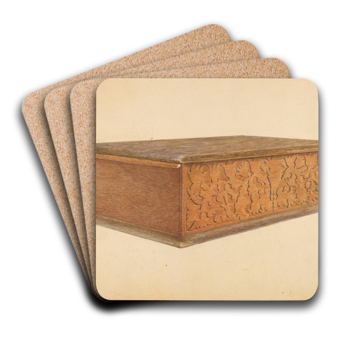 Desk Box by Joseph Rothenberg Art Drink Coaster set