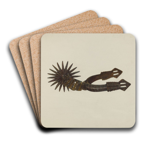 Spur by Gerald Transpota Art Drink Coaster set