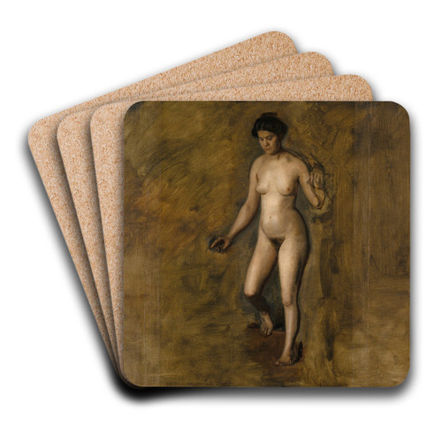 William Rush's Model by Thomas Eakins Art Drink Coaster set