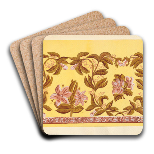 Bandbox by Gilbert Sackerman Art Drink Coaster set