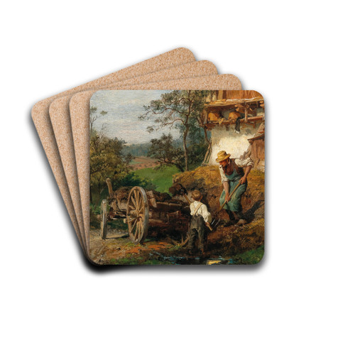 The Little Helper by Felix Schlesinger Drink Coasters - set of 4