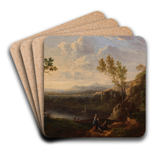 Small Landscape by Richard Wilson Art Drink Coaster set