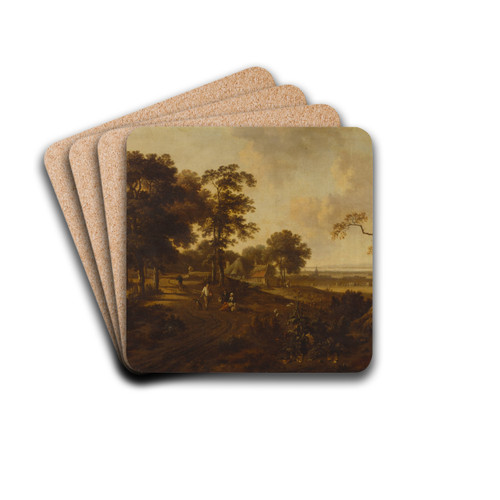 Landscape by Jan Wijnants Drink Coasters - set of 4
