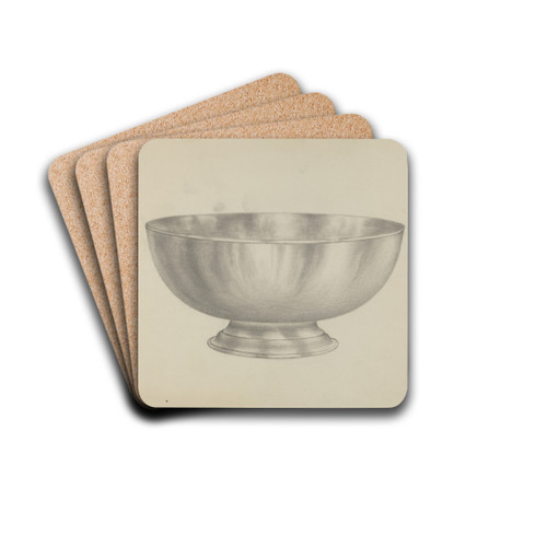 Sugar Bowl by Horace Reina Drink Coasters - set of 4