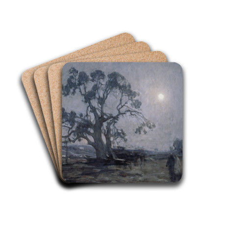 Abraham's Oak by Henry Ossawa Tanner Drink Coasters - set of 4