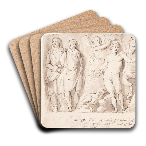 Alexander the Great's triumph by Peter Paul Rubens Art Drink Coaster set Alexander the Great's triumph by Peter Paul Rubens Art Drink Coaster set