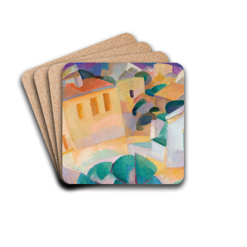 Mallorca, Terreno by Leo Gestel Drink Coasters - set of 4