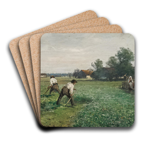 Erntezeit by Joseph Wopfner Art Drink Coaster set