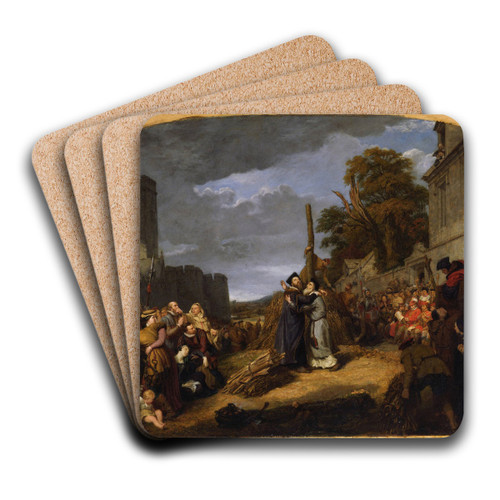 The Martyrdom of Ridley and Latimer by Sir George Hayter Art Drink Coaster set The Martyrdom of Ridley and Latimer by Sir George Hayter Art Drink Coaster set