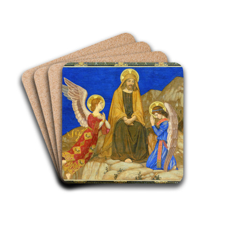 In the Desert by Henry Siddons Mowbray Drink Coasters - set of 4 In the Desert by Henry Siddons Mowbray Drink Coasters - set of 4