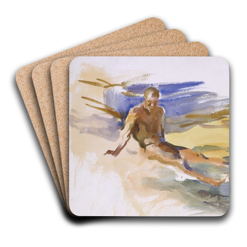 Bather, Florida by John Singer Sargent Art Drink Coaster set