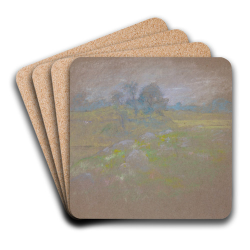 Chestnuts by John Henry Twachtman Art Drink Coaster set