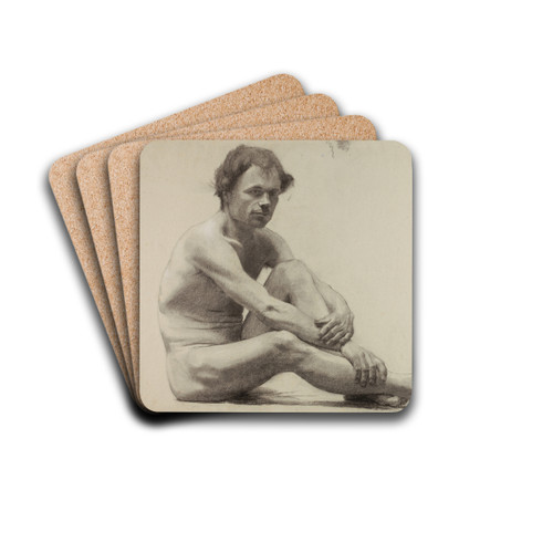 Untitled III by Howard Russell Butler Drink Coasters - set of 4 Untitled III by Howard Russell Butler Drink Coasters - set of 4