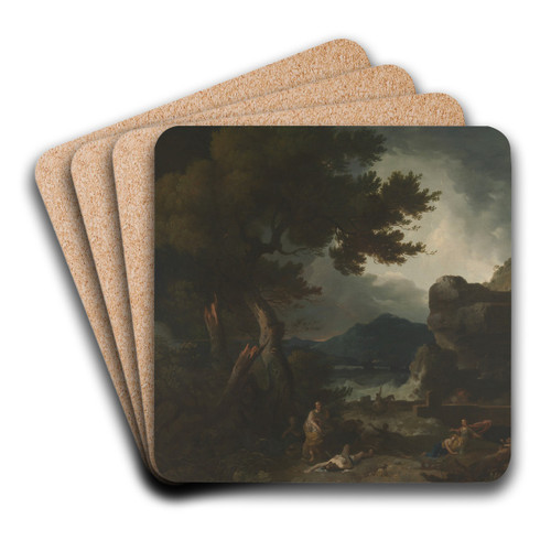 The Destruction of Niobe's Children by Richard Wilson Art Drink Coaster set