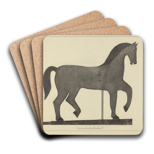 Weather Vane by Isidore Sovensky Art Drink Coaster set