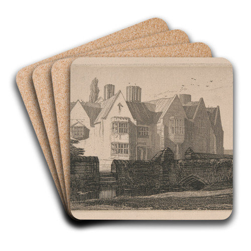 Mortmain by Frederick Landseer Maur Griggs Art Drink Coaster set