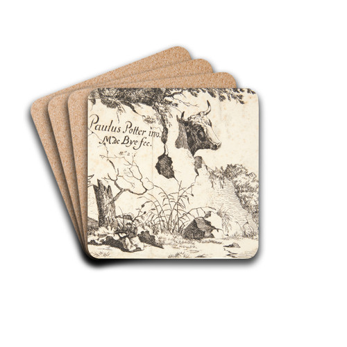 Titelblad til Ker by Marcus de Bye Drink Coasters - set of 4