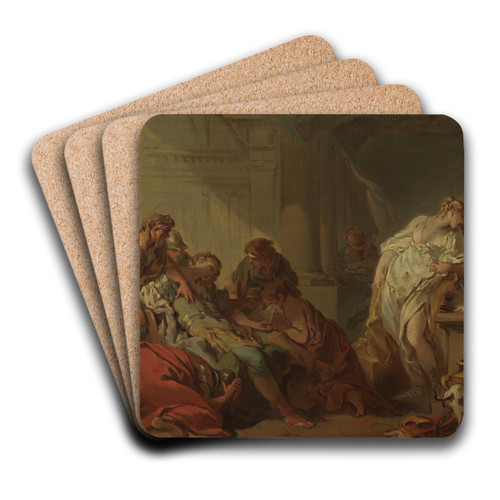 Death of Meleager by Franois Boucher Art Drink Coaster set