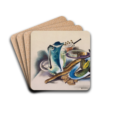 Still Life by Preston Dickinson Drink Coasters - set of 4 Still Life by Preston Dickinson Drink Coasters - set of 4