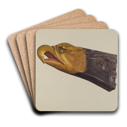 Eagle by Frances Cohen Art Drink Coaster set