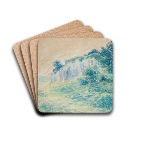 Falaises  Pantin by Claude Emile Schuffenecker Drink Coasters - set of 4