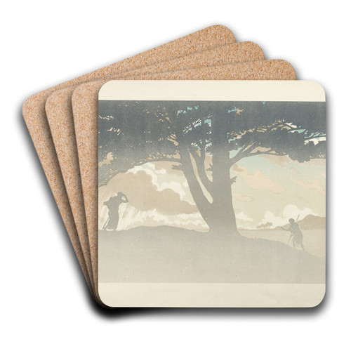 The Prodigal Son; Sixime Tableau by Henri Rivire Art Drink Coaster set