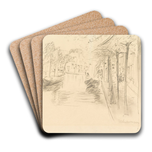 Haarlem by Max Liebermann Art Drink Coaster set