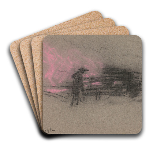 Untitled by Eero Jrnefelt Art Drink Coaster set