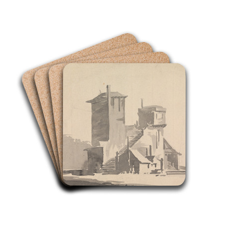 An Abbey by Sawrey Gilpin Drink Coasters - set of 4