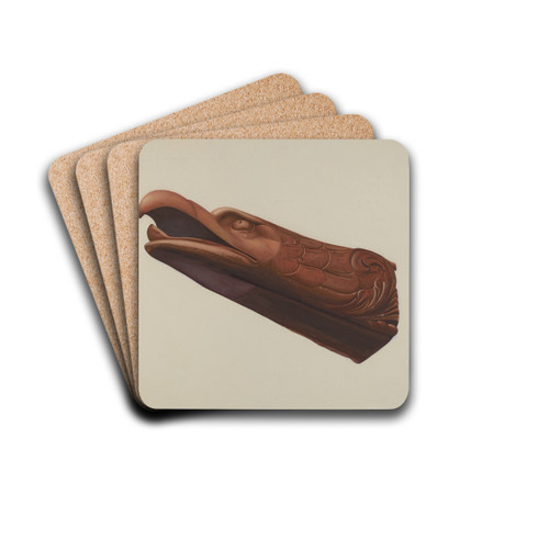 Eagle by Betty Fuerst Drink Coasters - set of 4