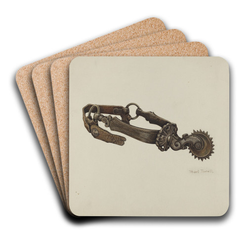 Spur by Pearl Torell Art Drink Coaster set