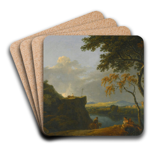 The White Monk by Richard Wilson Art Drink Coaster set