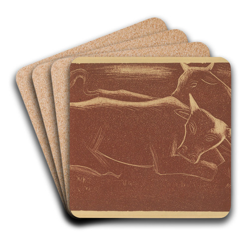 Kraviky by Mikul Galanda Art Drink Coaster set Kraviky by Mikul Galanda Art Drink Coaster set