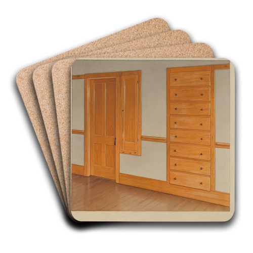 Built-in Drawers and Cupboards by Alfred H. Smith Art Drink Coaster set Built-in Drawers and Cupboards by Alfred H. Smith Art Drink Coaster set