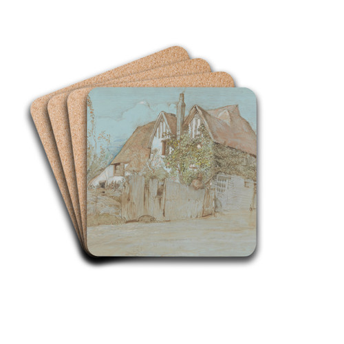 Ivy Cottage, Shoreham by Samuel Palmer Drink Coasters - set of 4