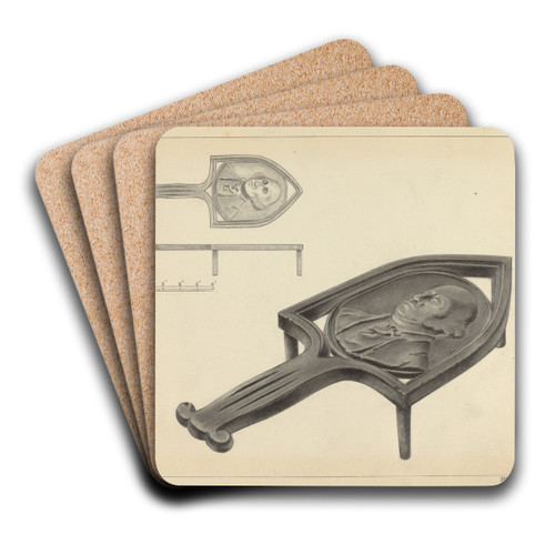 Flatiron Holder by Holger Hansen Art Drink Coaster set