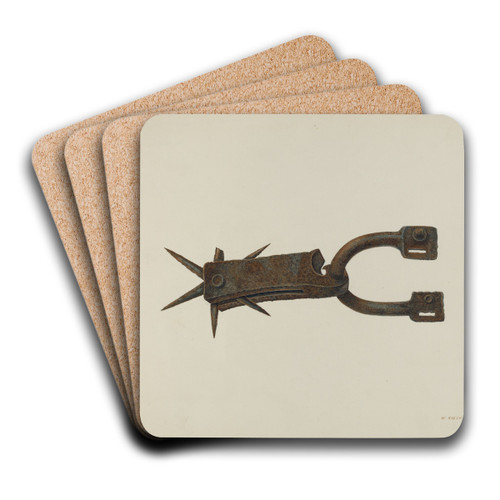 Spur by William Kieckhofel Art Drink Coaster set