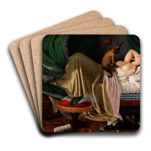 Nightmare by Ditlev Blunck Art Drink Coaster set