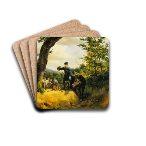 The Quarry by Horace Vernet Drink Coasters - set of 4
