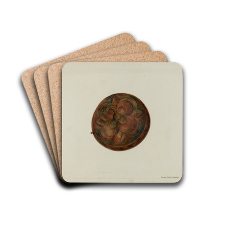 Unknown Object by Harry Mann Waddell Drink Coasters - set of 4 Unknown Object by Harry Mann Waddell Drink Coasters - set of 4