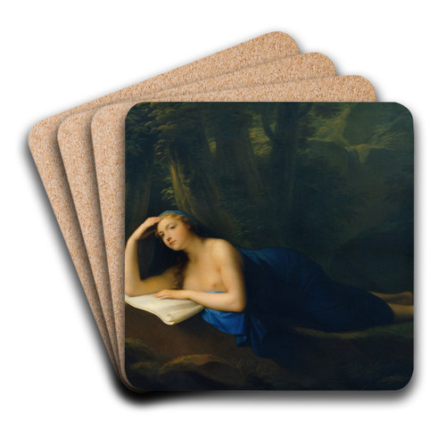 The penitent Magdalena by Heinrich Friedrich Fger Art Drink Coaster set The penitent Magdalena by Heinrich Friedrich Fger Art Drink Coaster set