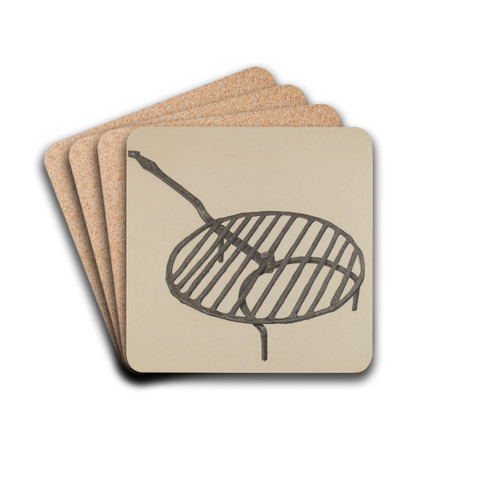 Gridiron by Salvatore Borrazzo Drink Coasters - set of 4