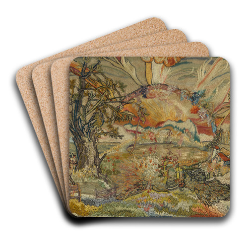 Untitled by Da Loria Norman Art Drink Coaster set Untitled by Da Loria Norman Art Drink Coaster set