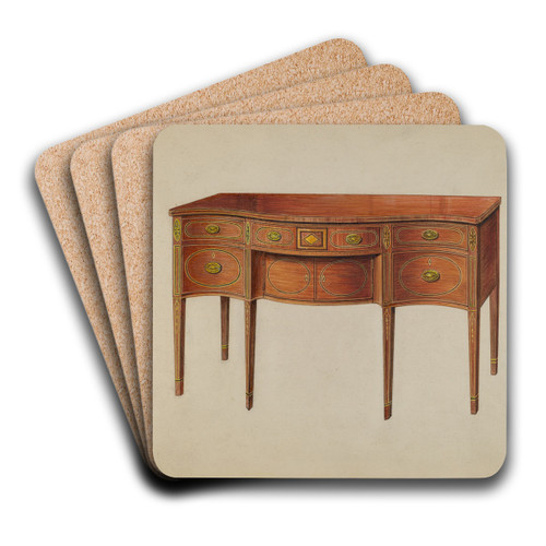 Sideboard by Harry Eisman Art Drink Coaster set
