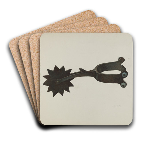 Spur by Robert W.R. Taylor Art Drink Coaster set