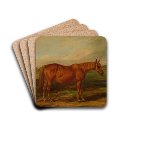 Picayune in a Landscape by Thomas Scott Drink Coasters - set of 4